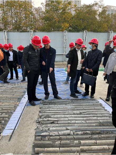 武汉土木建筑学会基坑工程专业委员会组织技术交流暨现场观摩会
